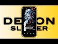 Demon Slayer Dark Anime Xiaomi Customization 🚀🤯 Demon slayer Android Theme Setup ✅Demon slayer Anime