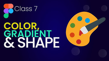 Mastering Shape, Color, and Gradient Techniques in Figma! 🔷🎨 | Design Tutorial | #figma in Hindi