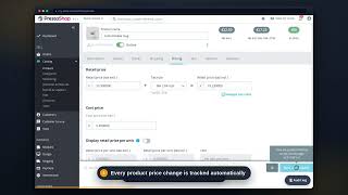 BO Audit Log (who changed what) for PrestaShop | Hookify screenshot 4