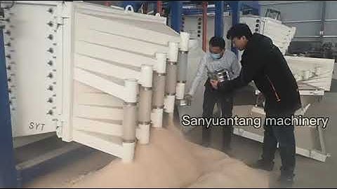 River Sand Gyratory Sieve Fine Powder Square Swing Screen