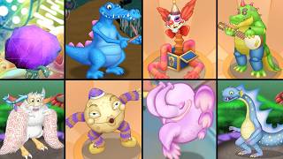 ALL Monsters Fanmade by Roggepoch vs Nova / MSM vs GooseWeirdLol | My Singing Monsters