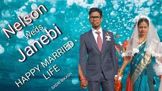 Nelson weds Janebi/maza aya bhaya ka sadi sadi m/jhunmur/sadri bikash/comedy video/funny video