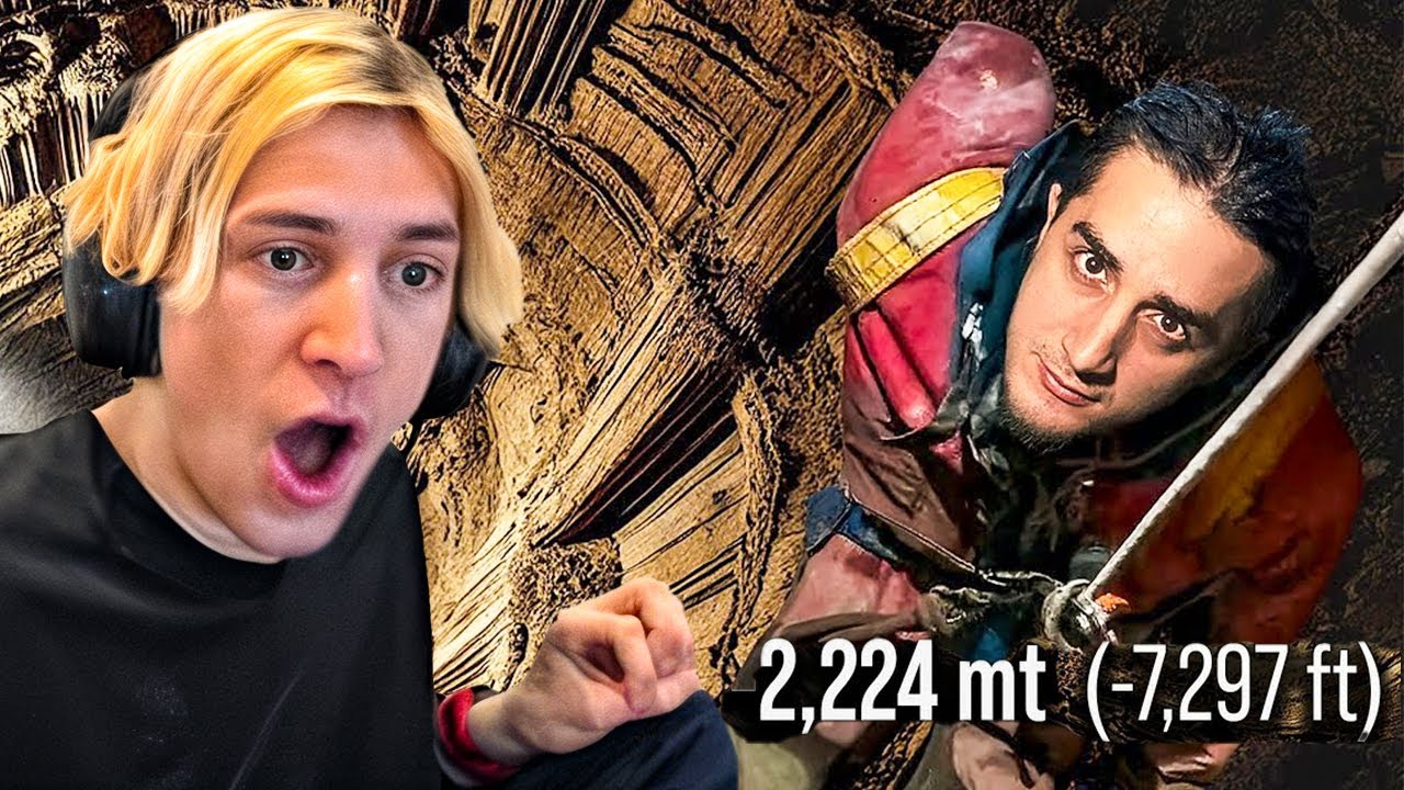 xQc's Mind-Blowing Reaction to Journey to the Center of the Earth!