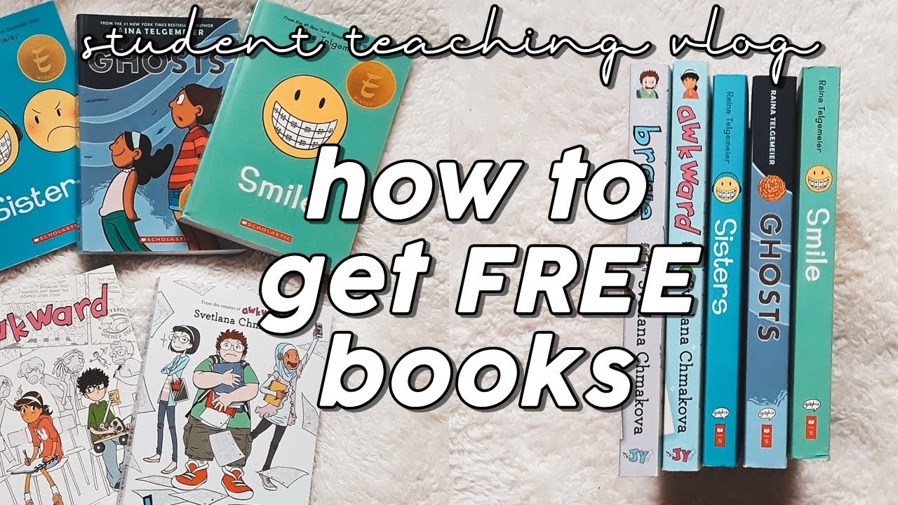 student teacher quarantine vlog: how to get FREE books for your classroom!