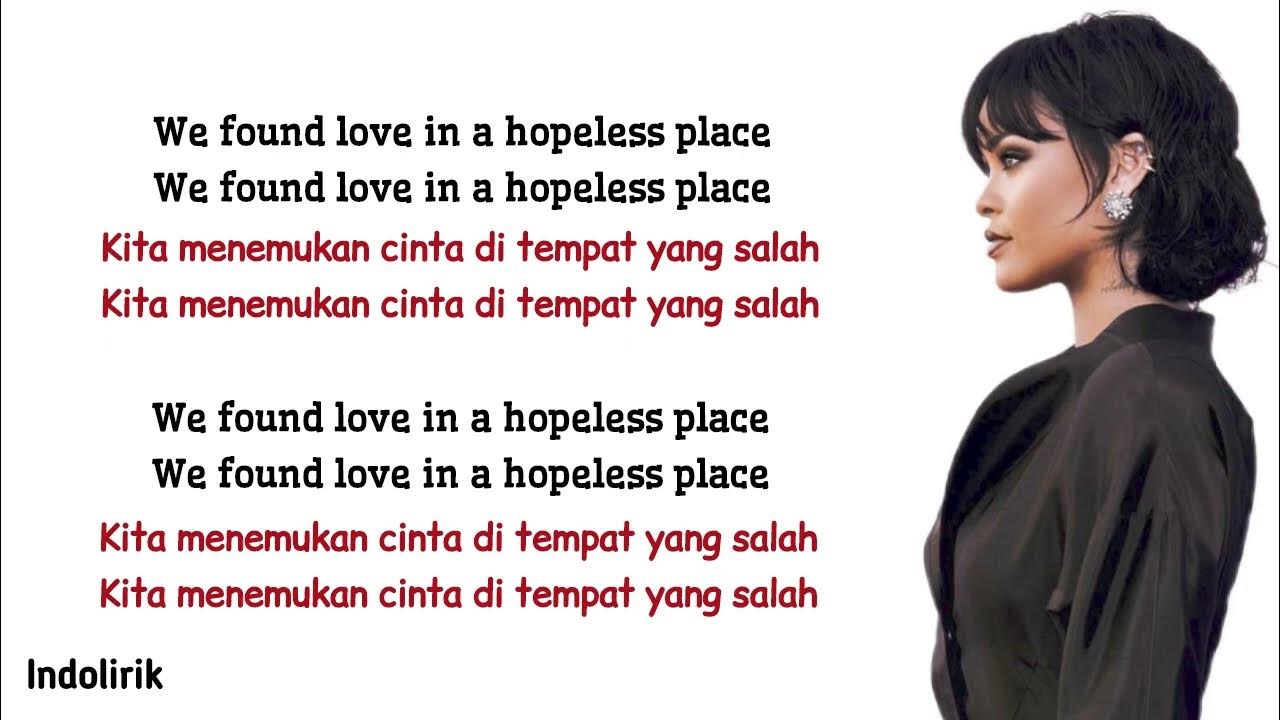 Rihanna - We Found Love | Lirik Terjemahan Rihanna - We Found Love | Lirik Terjemahan