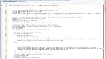 22 : สอนเขียนโปรแกรม C#.Net โปรแกรมสำหรับอ่านหนังสือภาษาอังกฤษ Day 22 Open File Word