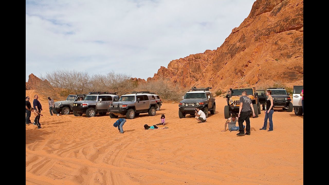 Logandale Play Day with Vegas FJ Cruisers YouTube