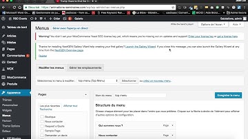 Comment ajouter les catégories de WooCommerce au gestionnaire de menus de Wordpress