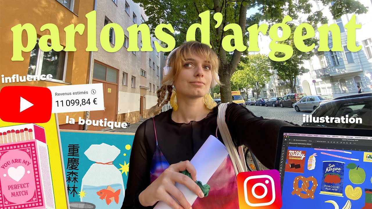 Combien je gagne en tant qu'artiste : Influence, boutique, illustration...