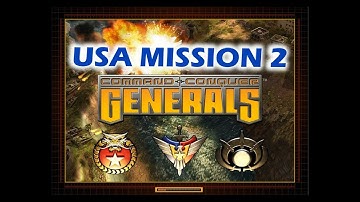 Command and Conquer Generals - USA Campaign - Mission 2 Operation: Treasure Hunt