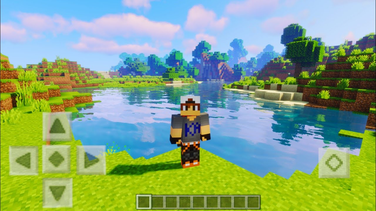 A MELHOR SHADER PARA MINECRAFT PE/BE EDITION 1.16/1.17