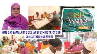 48 H de l'ANSFES:Message fort,Prte Aissatou Ndoye Gassama,consultation Gratuite#clinique#Médina#