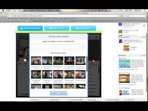 Youtube on Tinychat