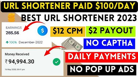 Best Url Shortener 2023 | $12 CPM | No Captcha | No Pop Up ads | High CPM | Daily Payments