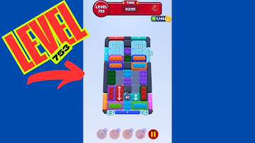 Color Block Jam Level 753 Walkthrough / Solution