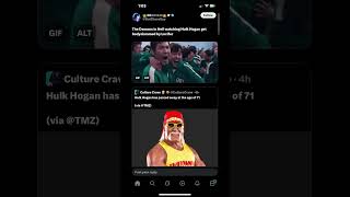 Hulk Holgan has uninstalled life