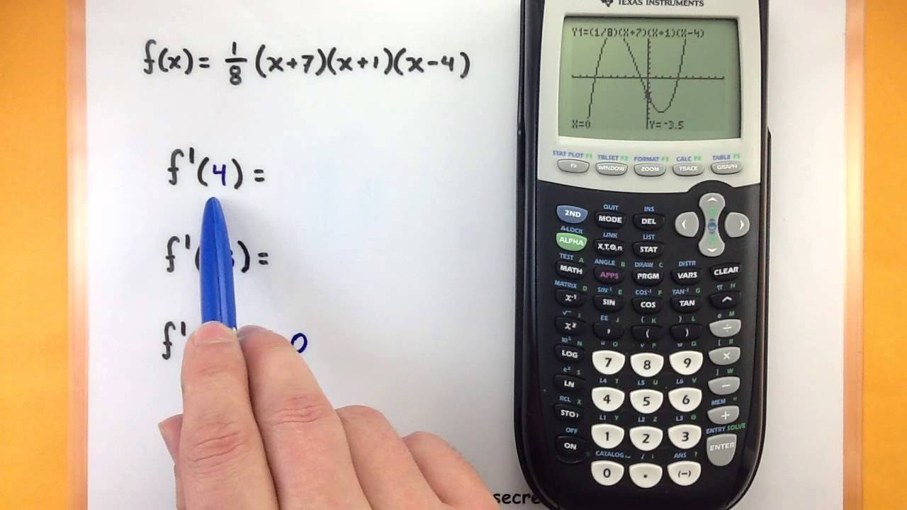 Statistics Making a scatter plot using the Ti 83 84 calculator