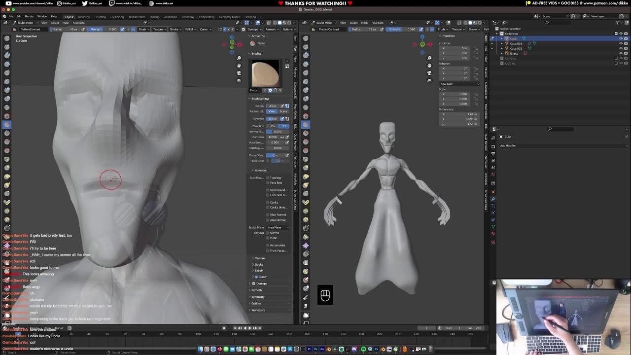 Making Films in Blender! [LIVE STREAM] YouTube
