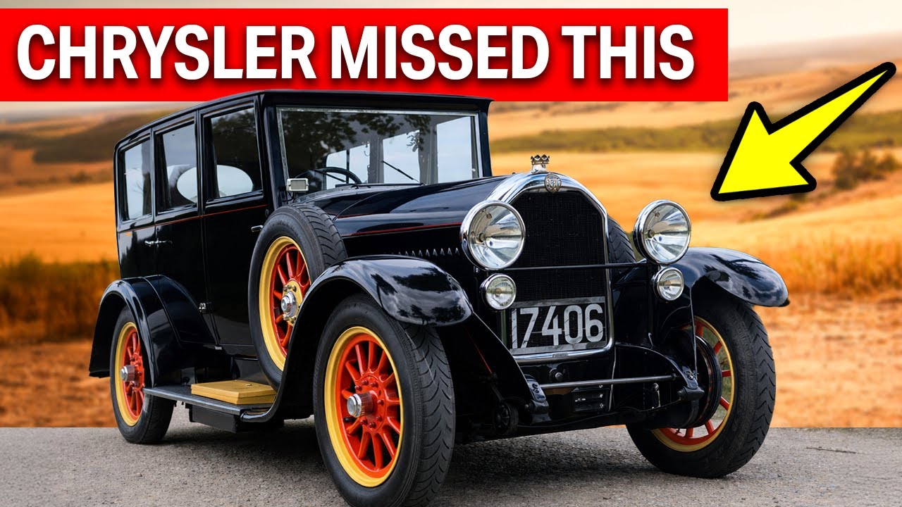 This Belgian Engineer OUTSMARTED Chrysler With a 1930s Variable-Compression Engine