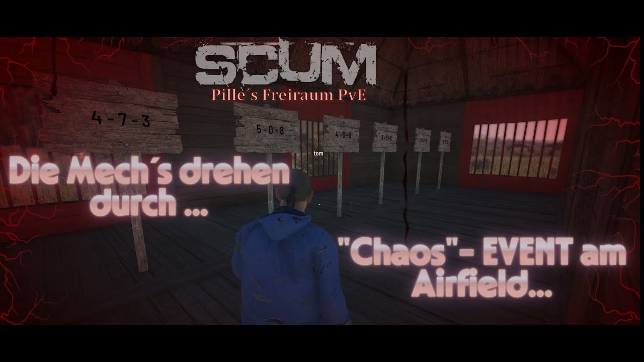 SCUM V1.1 /// Chaos Event am Airfield B2... Spaß hat´s trotzdem gemacht :)