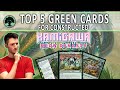 TOP 5 Green Cards - Kamigawa: Neon Dynasty!