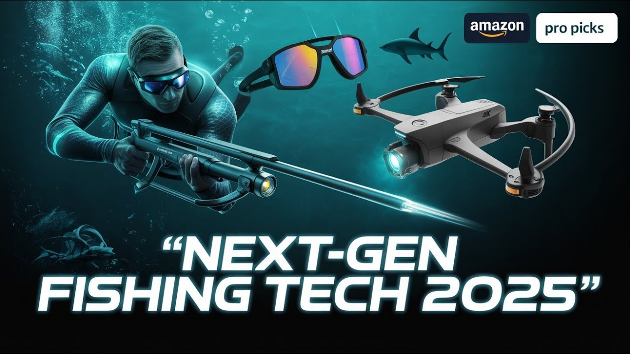 Aquaman Mode Next-Gen Spearguns & Drones For Deep Sea Hunting Gadgets 2025