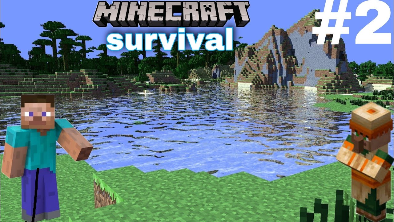 I Found A Secret Village | Minecraft Survival Series Episode 2 - YouTube