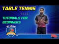 Table tennis tutorial information for beginner | Bat,ball &amp; Table detail | Indian Table tennis PART1