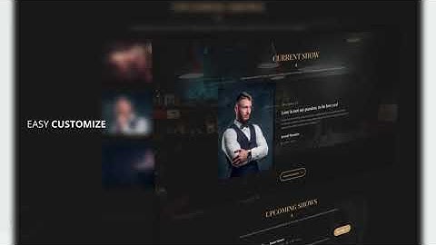 Magicom - Magician & Comedian Club Elementor Template Kit