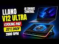 llano V12 Ultra Review – The Most Powerful Laptop Cooling Pad Yet? (Up to 25°C Drop!)