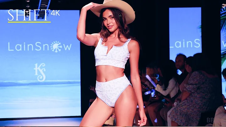 LainSnow 2023 4K / SWIMWEAR BIKINI Fashion Show / Swim Week in Miami - DayDayNews