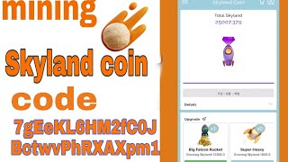 free mining  Skyland coin screenshot 5