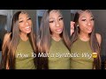 HOW TO MELT A SYNTHETIC WIG || FT READYWIG
