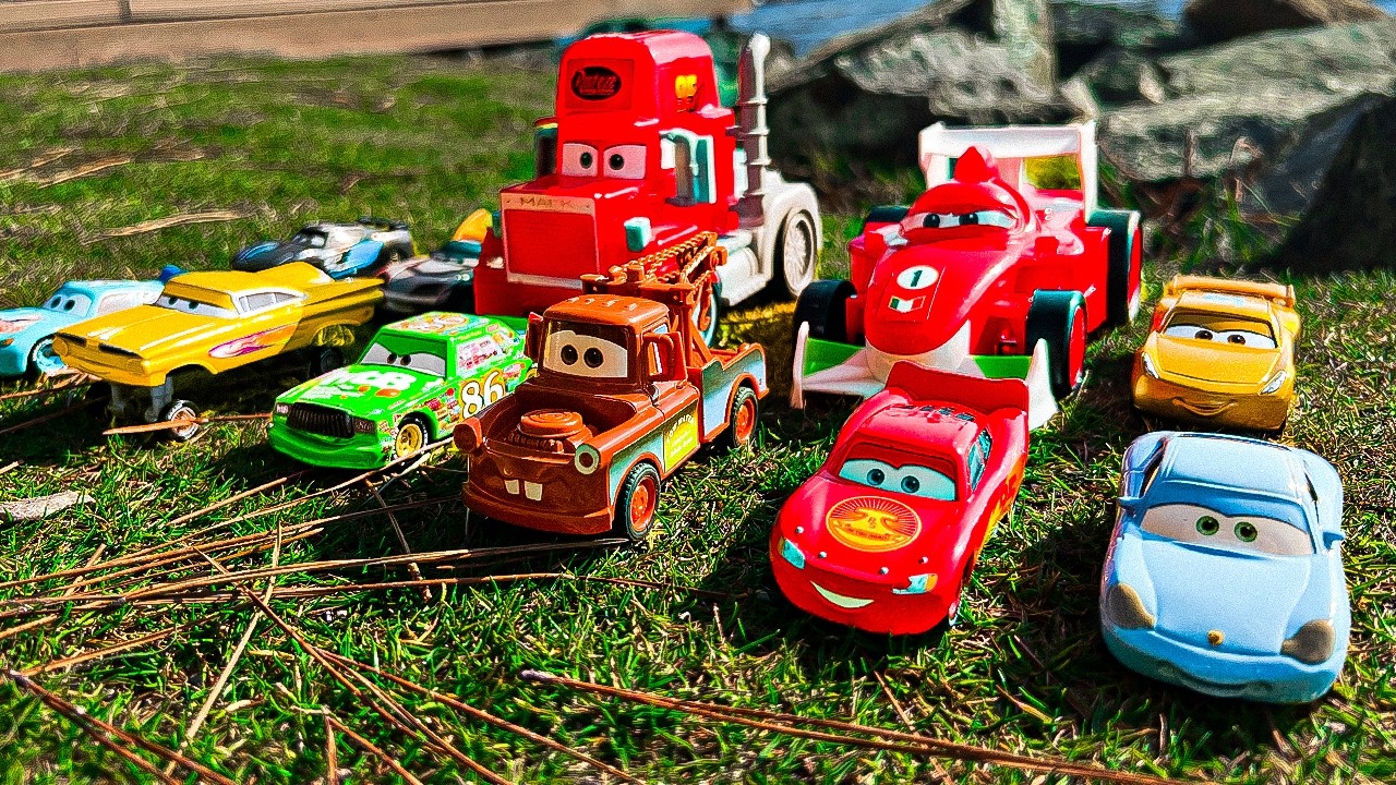 Disney Pixar Cars toys Review | Lightning McQueen, Finn McMissile, Mack, Doc Hudson,Cruz Ramirez