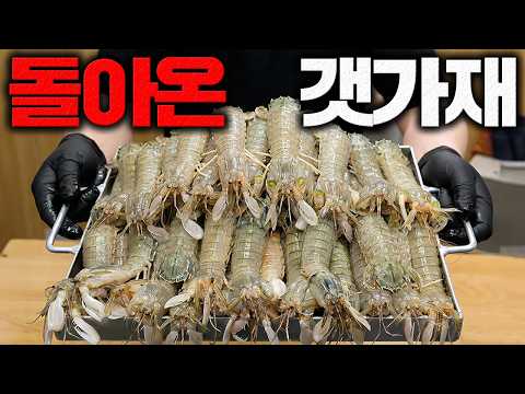 집에서 <strong>갯가재</strong> 100마리 제대로 먹어봤습니다.