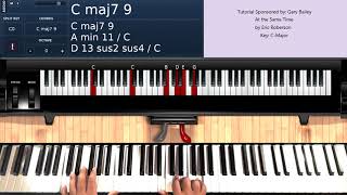 At the Same Time (by Eric Roberson) - Piano Tutorial