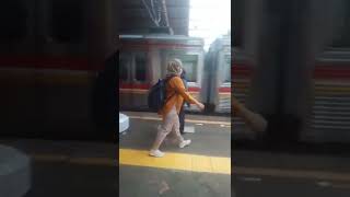 Kereta Api Commuter Line Stasiun Jayakarta .. 13-07-2022