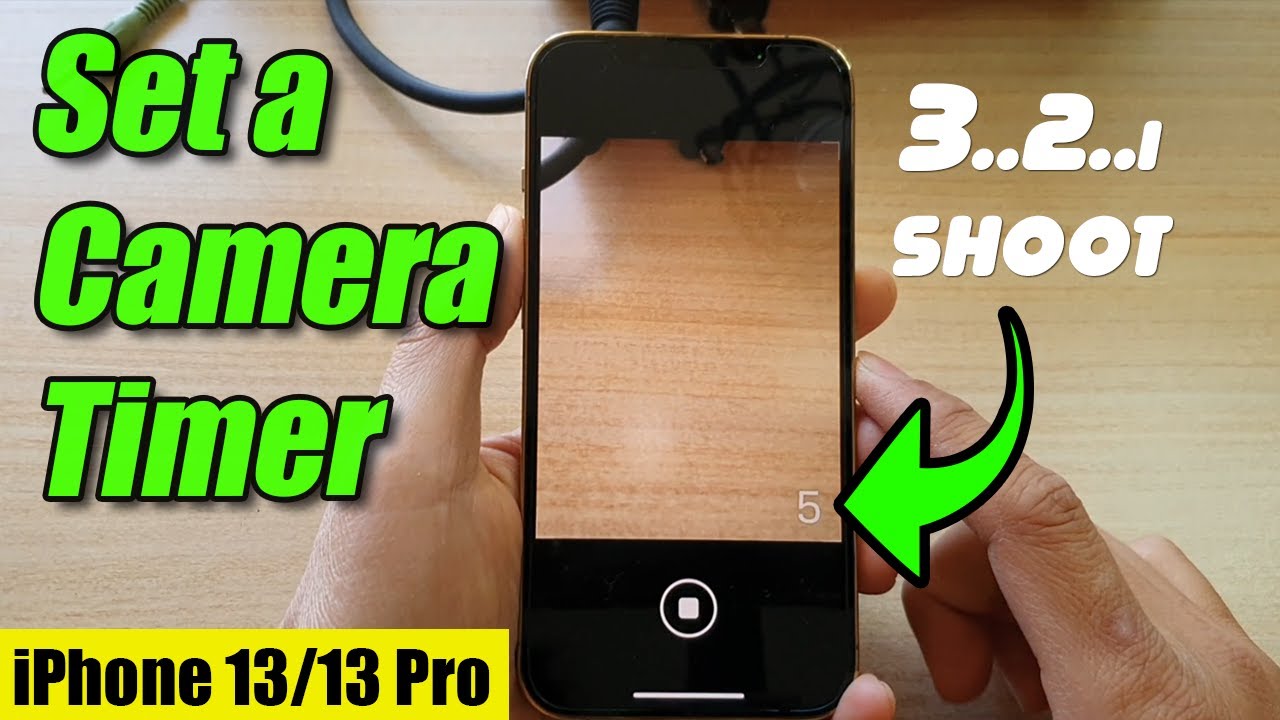 tyv Slime nederdel iPhone 13/13 Pro: How to Set a Camera Timer - YouTube