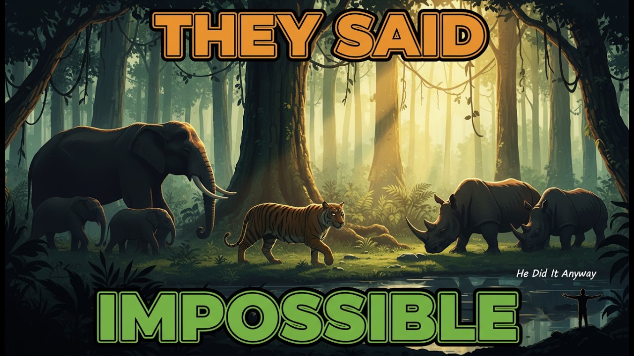 16-Year-Old Plants 1,360-Acre Forest. Alone. For 40 Years. (True Story)