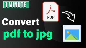 How to convert pdf to jpg | Adobe acrobat Tutorial