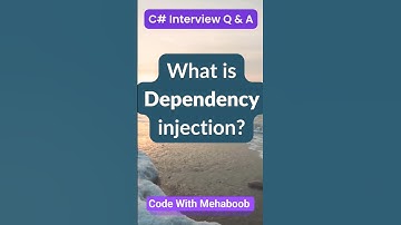 Dependency Injection in C# Explained | Beginner to Advanced Guide #TechBlueMoon