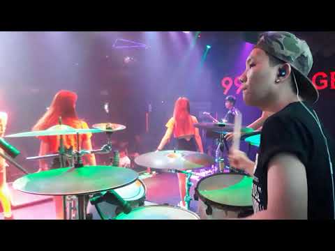อยากร้องดังดัง - ปาล์มมี่ | Cover By Menmens ( Drum View )