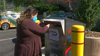 Residents Take Advantage of Ballot Drop Box Option