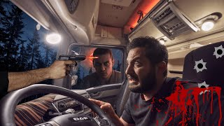 Bu Sabah Birisi Kamyonuma Ateş Etti