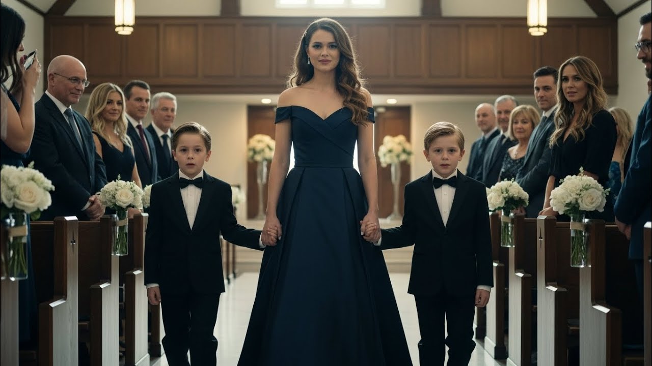 La madre malvada invitó al ex para humillarla… pero su llegada con gemelos cambió toda la boda 💔➡️😲