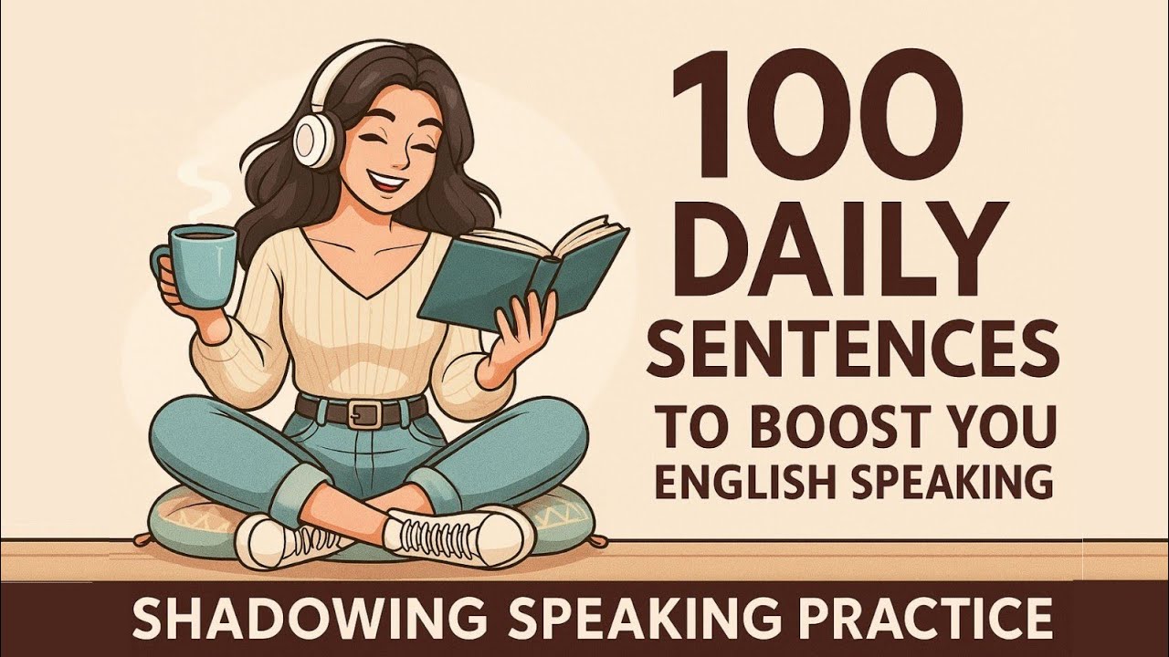 100 Daily Routine Sentences to Speak English Fluently || Shadowing ...