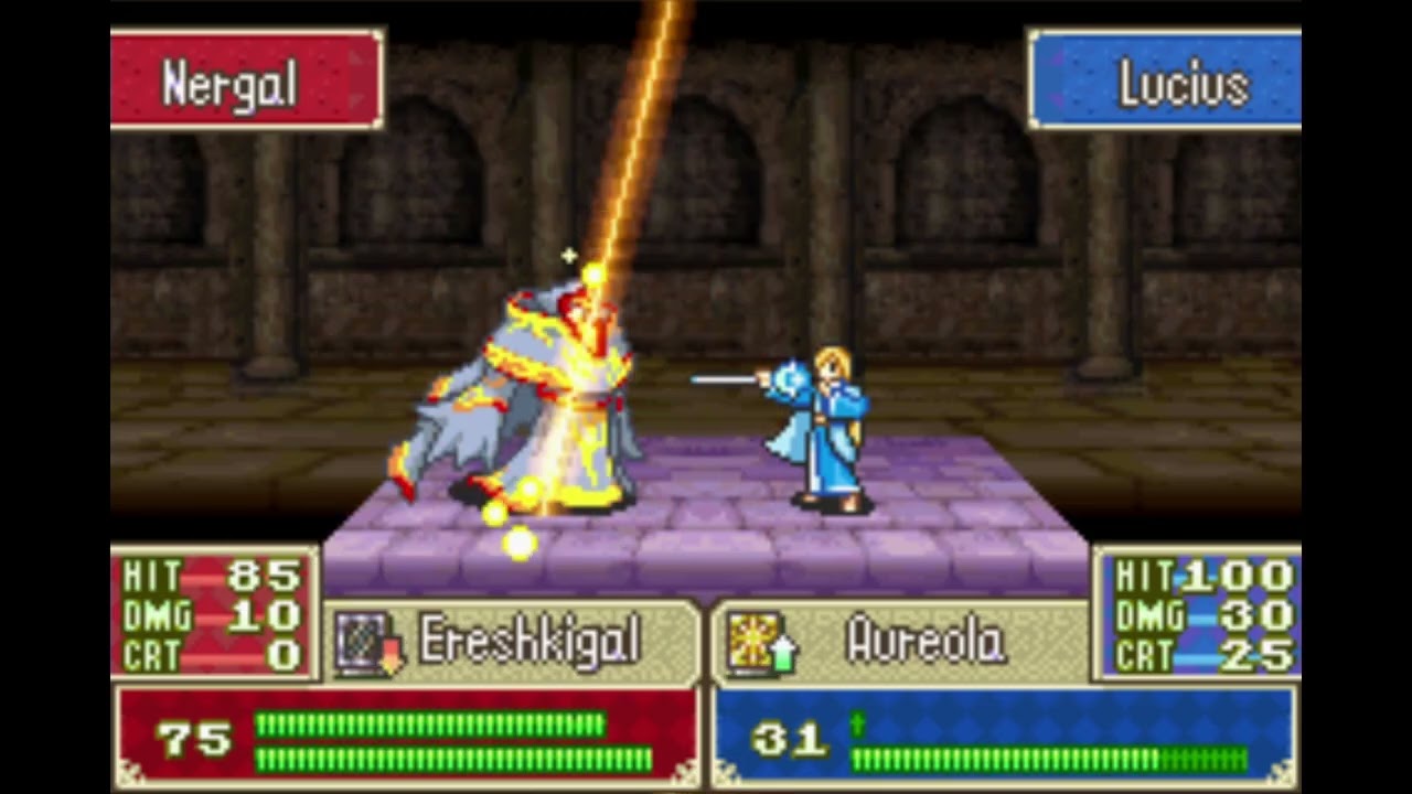 Evil druid vs Holy femboy (Fire emblem)