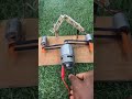 DC Motor Generates Electricity⚙️🔩Diy Renewable Energy Hack || #dcmotor #electronic #hack