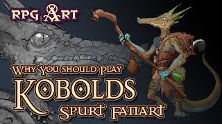 Why you should Play Kobolds - Spurt the Kobold, Critical role Fanart RPG art