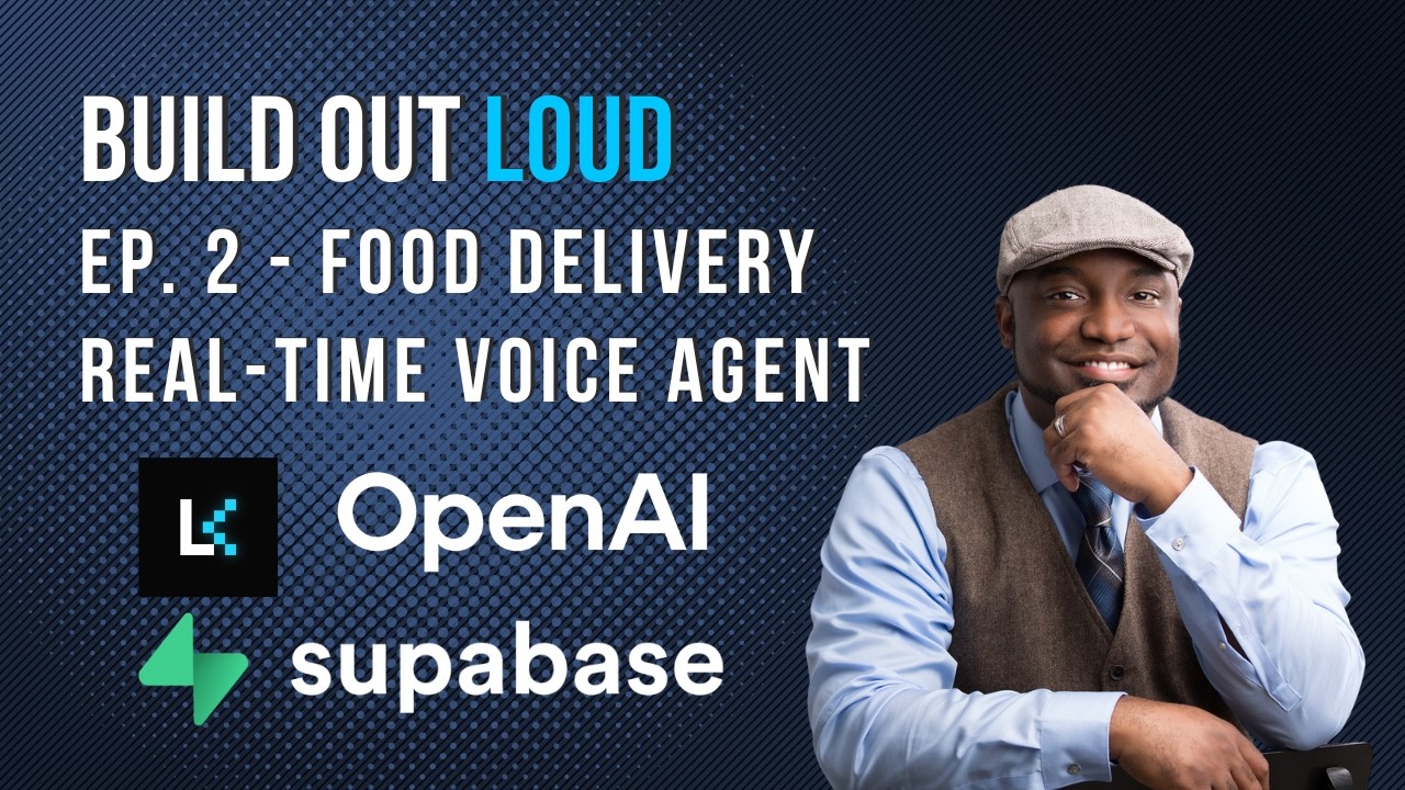 LiveKit Agents SDK food delivery voice agent demo screenshot